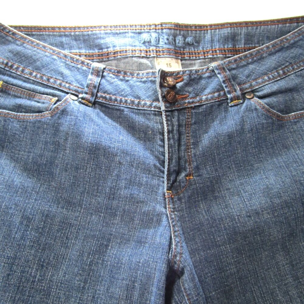 Decree Jeans Women Size 15 Blue Mid Rise jeans 1000180 - Picture 4 of 8